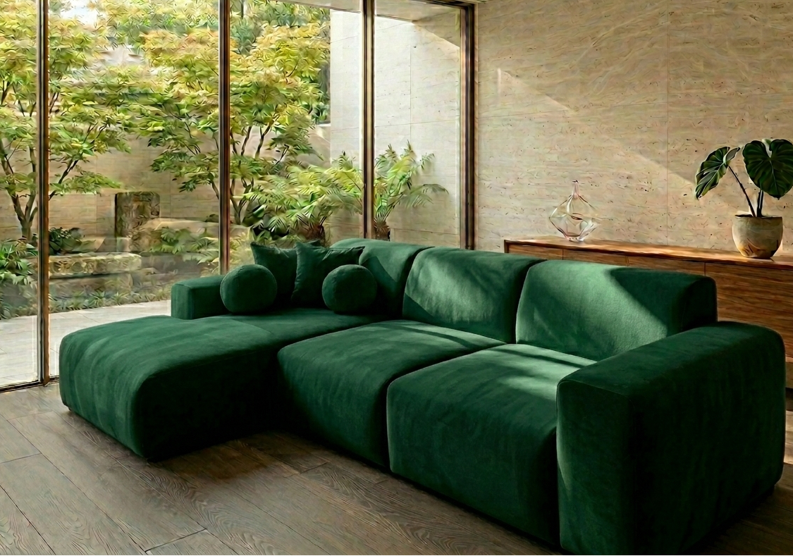 Sofá seccional 4 cuerpos