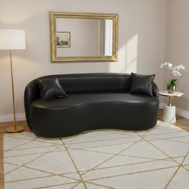 Sofá lineal 2 cuerpos Chenille Charleston (165 CM) | Eros