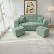 Sofá cama 3 cuerpos Bouclé París | Athenas