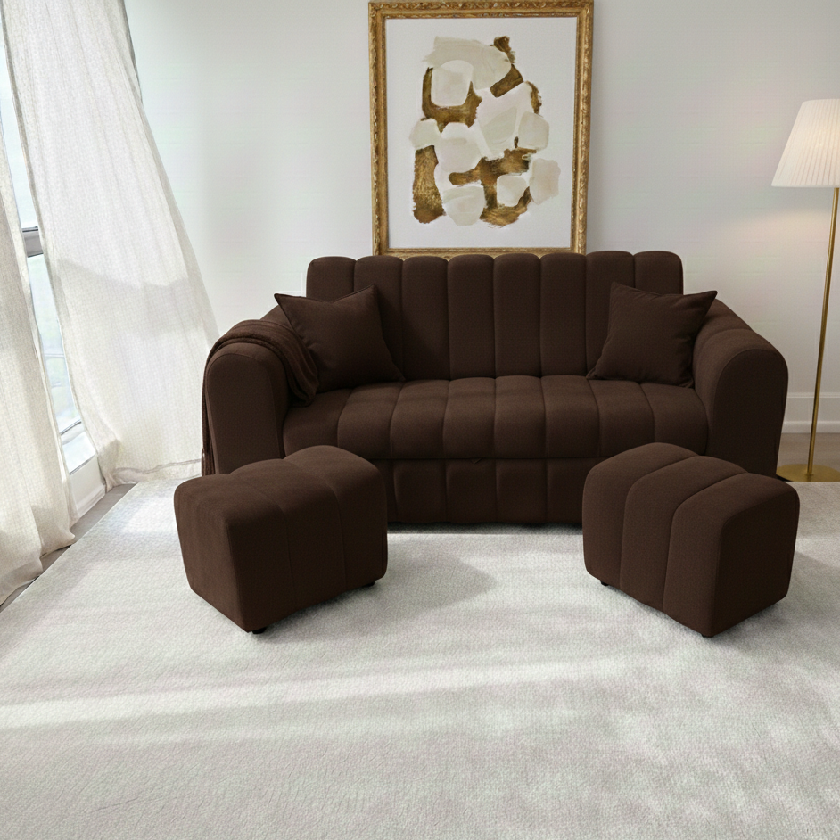 Sofá cama 3 cuerpos Chenille Dallas | Athenas