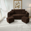 Sofá cama 3 cuerpos Chenille Dallas | Athenas