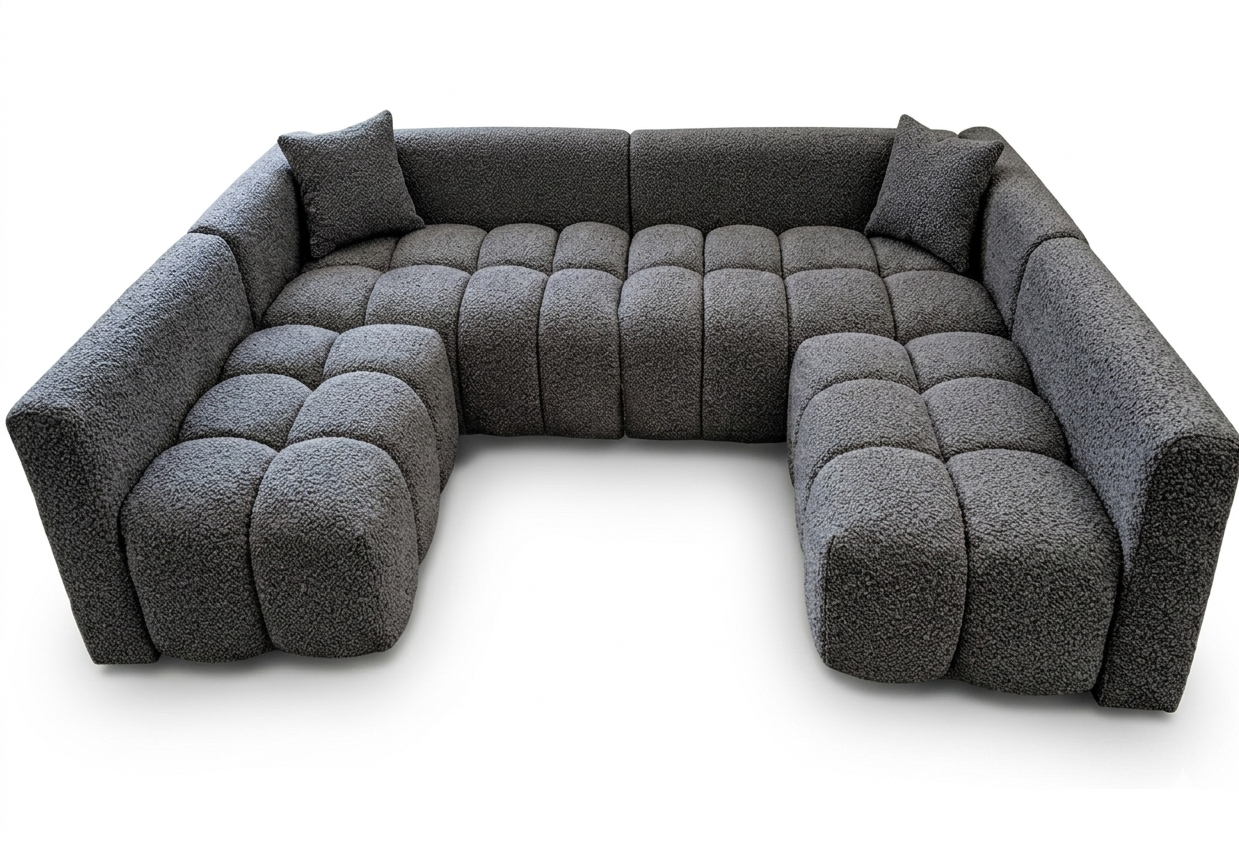 Sofá seccional 5 cuerpos Boucle Paris | Olympo U