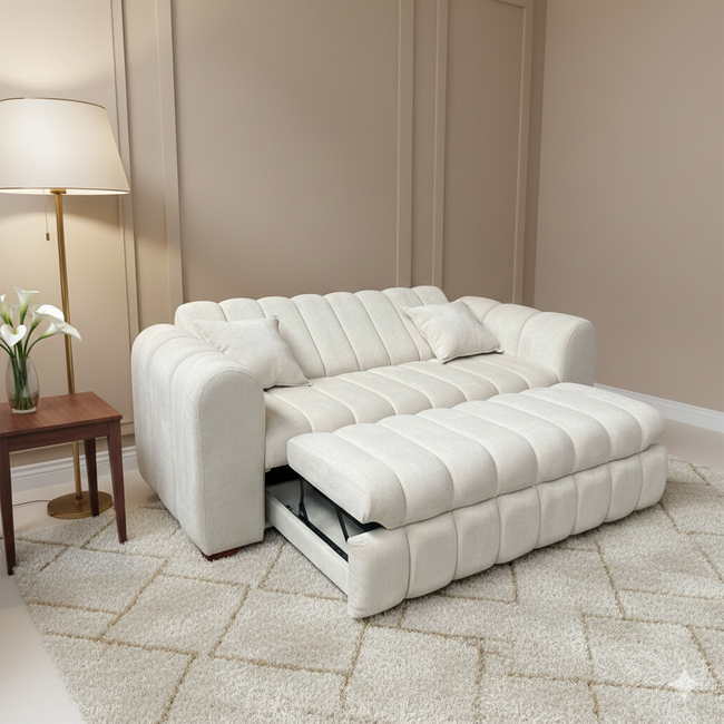 Sofá cama 3 cuerpos Chenille Charleston | Athenas