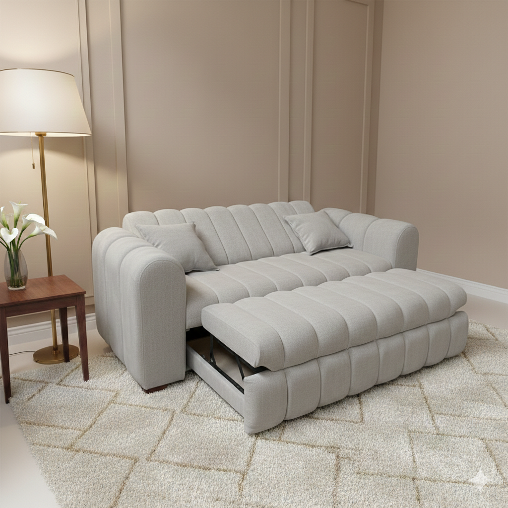 Sofá cama 3 cuerpos Chenille Charleston | Athenas
