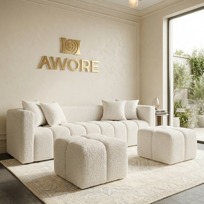 Sofá lineal 4 cuerpos livorno | Olympo