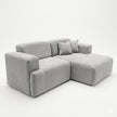 Sofá seccional 3 cuerpos Chenille Charleston | Perla
