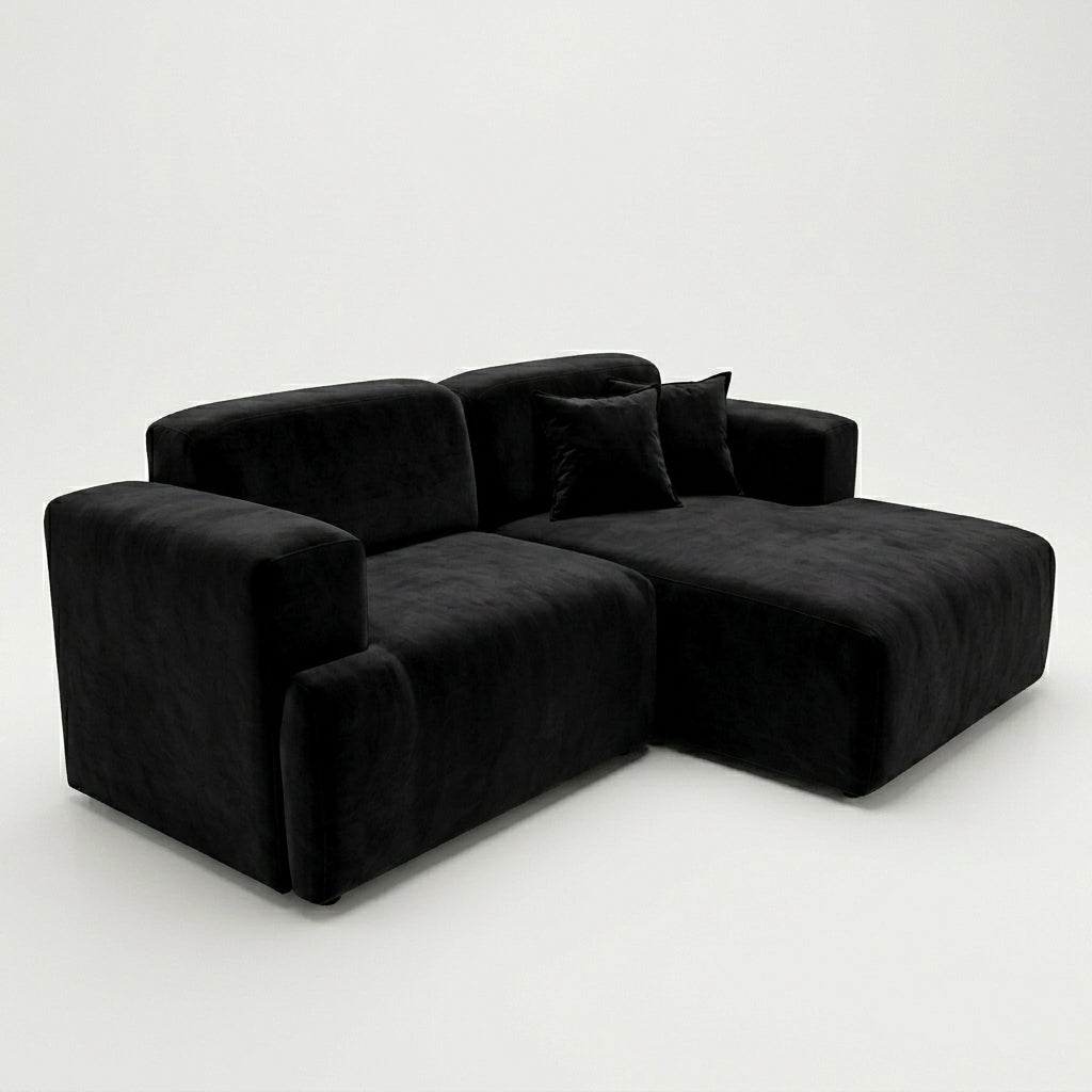 Sofá seccional 3 cuerpos Chenille Charleston | Perla