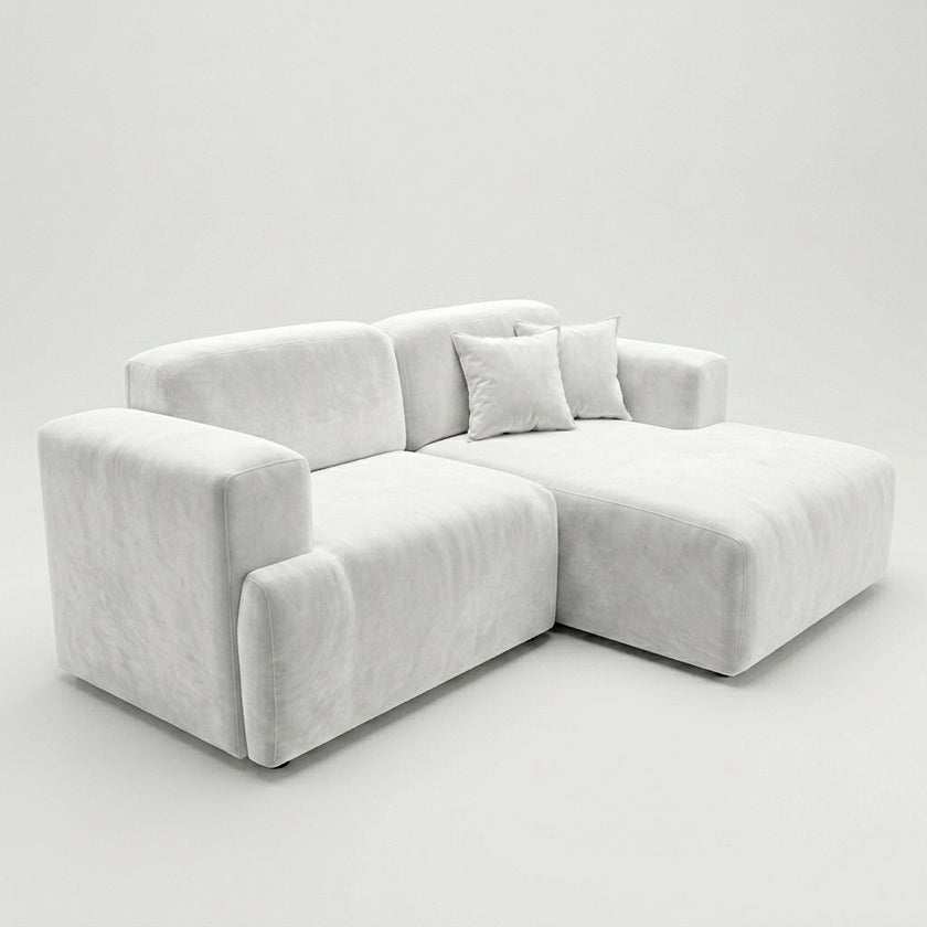 Sofá seccional 3 cuerpos Chenille Charleston | Perla