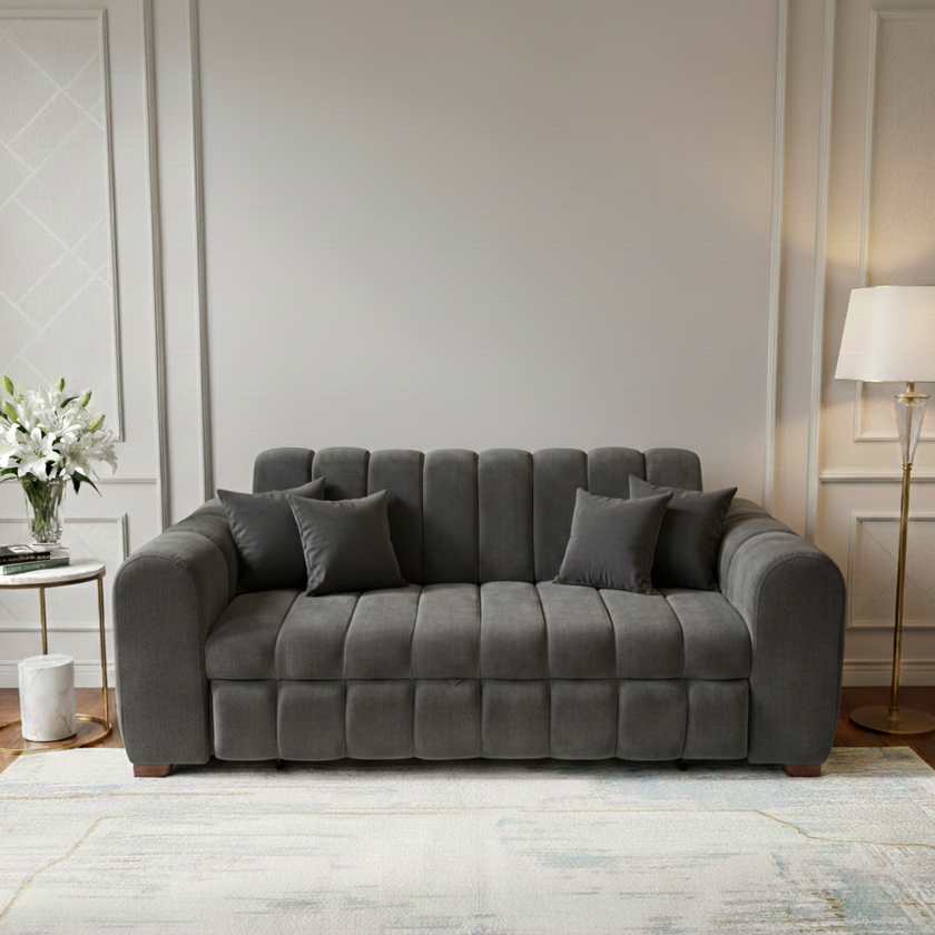 sofá cama athenas chenille dallas